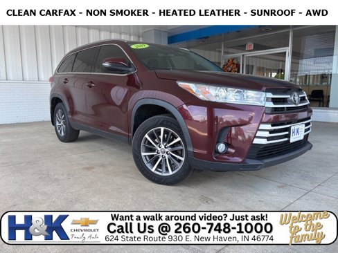 Used 2019 Toyota Highlander XLE image 1