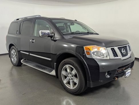 Used 2014 Nissan Armada Platinum w/ 2nd Row Captain Seat Package image 2