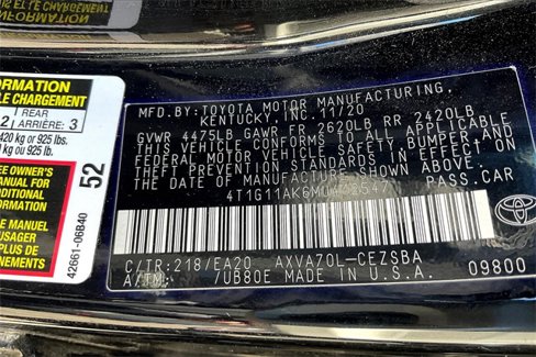 Used 2021 Toyota Camry SE image 31