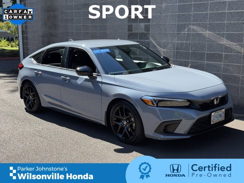Certified 2022 Honda Civic Sport image 1