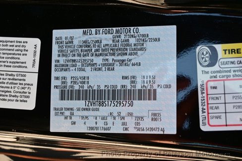 Used 2007 Ford Mustang Shelby GT500 image 47