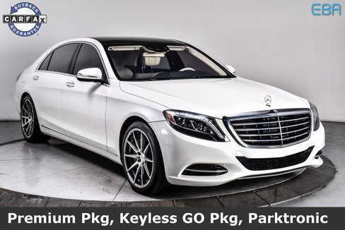 Used 2017 Mercedes-Benz S 550 4MATIC Sedan image 1