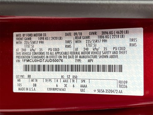 Used 2018 Ford Escape SEL image 31