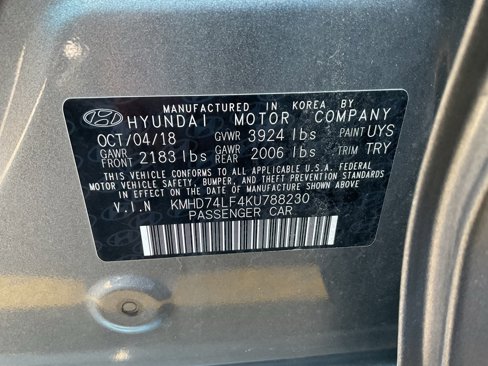 Used 2019 Hyundai Elantra SE w/ Cargo Package image 37