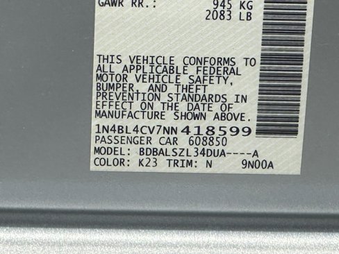 Used 2022 Nissan Altima 2.5 SR image 40