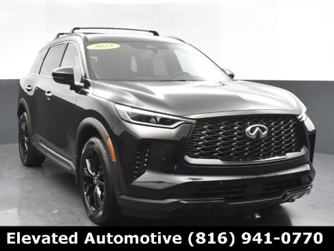 Certified 2025 INFINITI QX60 Luxe w/ Black Edition image 1