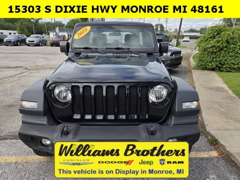 Used 2018 Jeep Wrangler Unlimited Sport image 8