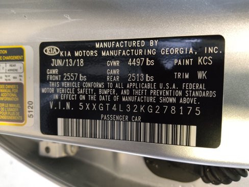 Used 2019 Kia Optima LX image 33