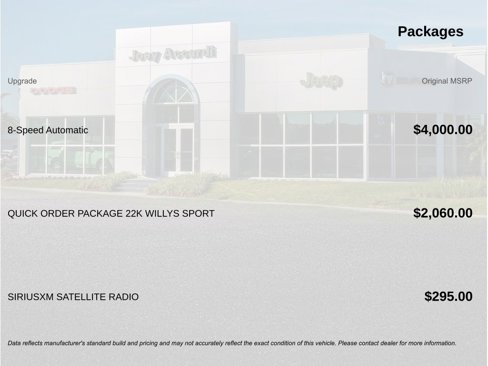 Used 2022 Jeep Wrangler Unlimited Sport image 3