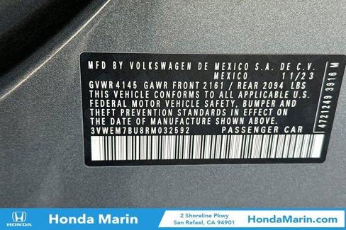 Used 2024 Volkswagen Jetta SE image 34