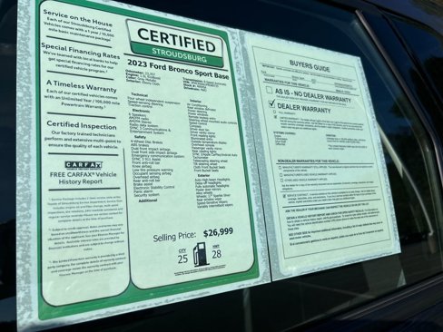 Used 2023 Ford Bronco Sport image 32