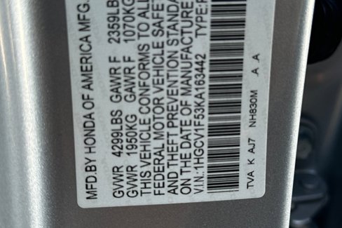 Used 2019 Honda Accord EX-L image 39