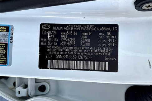 Used 2009 Hyundai Santa Fe Limited image 35