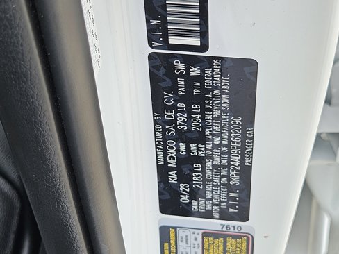 Certified 2023 Kia Forte LXS w/ LXS Technology Package image 34