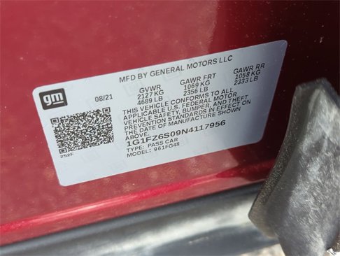 Certified 2022 Chevrolet Bolt EUV Premier w/ Sun & Sound Package image 34