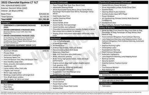 Used 2022 Chevrolet Equinox LT image 4