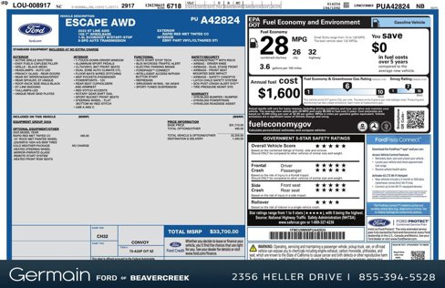 Used 2023 Ford Escape ST-Line image 30