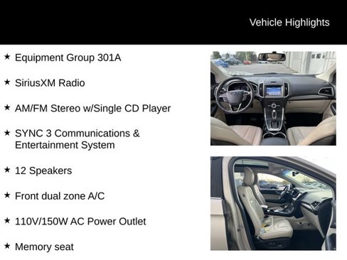 Used 2018 Ford Edge Titanium w/ Equipment Group 301A image 13