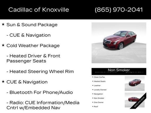 Used 2014 Cadillac ATS Luxury w/ Sun And Sound Package image 12