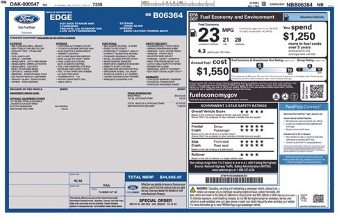 Certified 2022 Ford Edge Titanium image 24