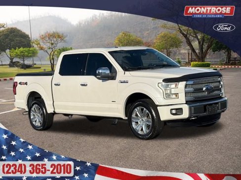 Used 2015 Ford F150 Platinum w/ Equipment Group 701A Luxury image 1