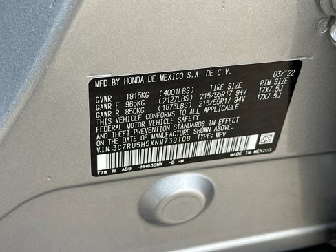 Used 2022 Honda HR-V EX image 27