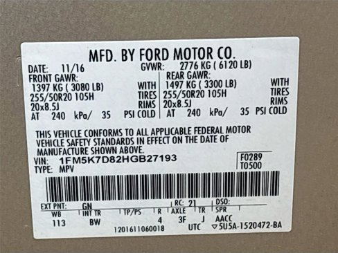 Used 2017 Ford Explorer XLT w/ Equipment Group 202A image 35