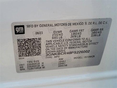 Certified 2023 Chevrolet Blazer LT w/ Convenience Package image 32