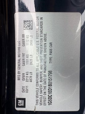 Used 2011 Cadillac CTS AWD Coupe image 23