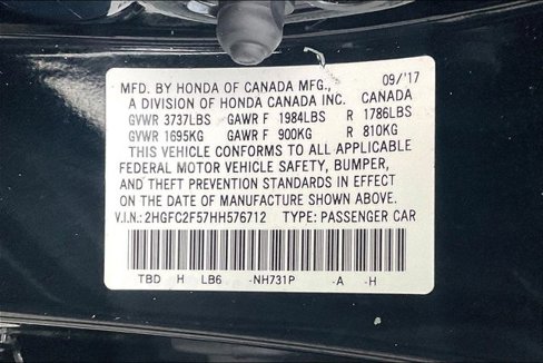 Used 2017 Honda Civic LX image 26