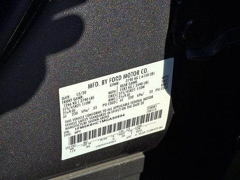 Used 2021 Ford Explorer Platinum w/ Equipment Group 601A image 30