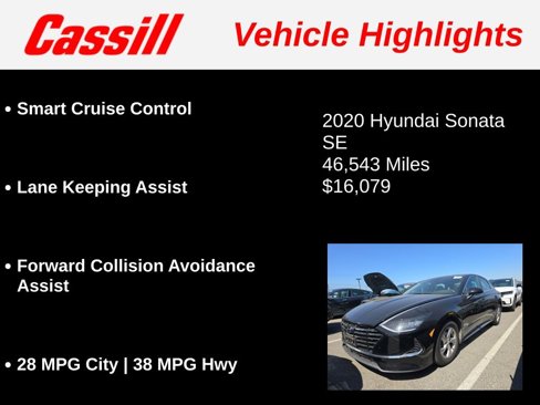 Used 2020 Hyundai Sonata SE image 3