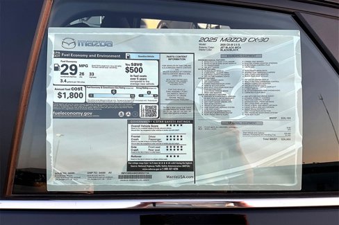 New 2025 MAZDA CX-30 AWD 2.5 S image 14