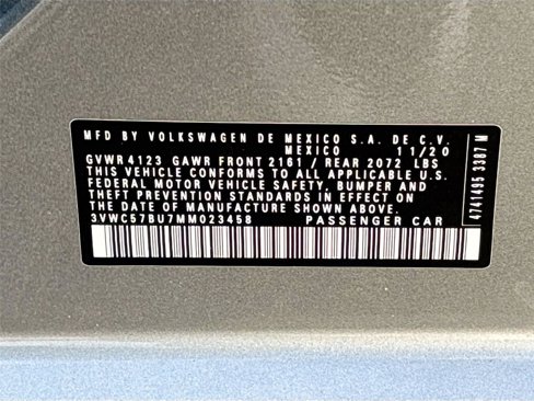 Used 2021 Volkswagen Jetta S w/ Driver Assistance Package image 31