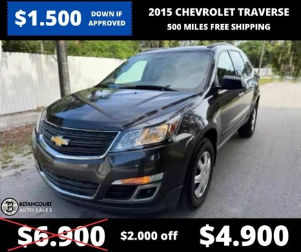 Used 2015 Chevrolet Traverse LS image 1