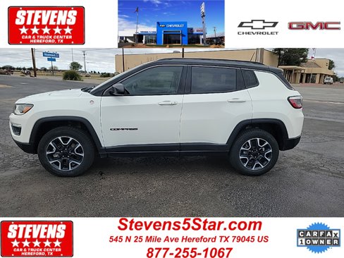Used 2021 Jeep Compass Trailhawk w/ Sun and Sound Group image 1