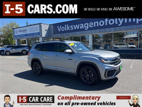 Used 2021 Volkswagen Atlas SE image 1