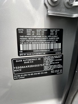 Used 2011 Saab 9-5 Turbo4 Premium image 12