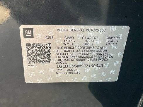 Used 2018 Chevrolet Cruze LS image 42