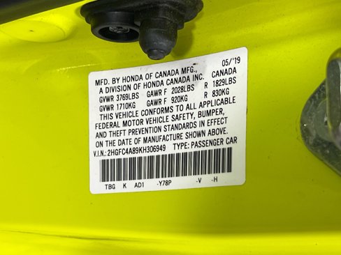 Used 2019 Honda Civic Sport image 26