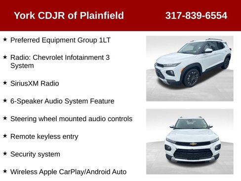 Used 2023 Chevrolet TrailBlazer LT w/ Convenience Package image 6
