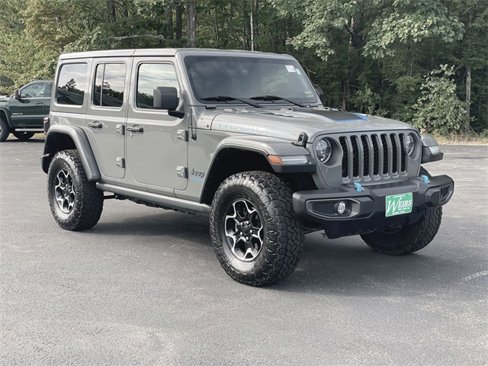 Used 2022 Jeep Wrangler Unlimited Rubicon 4xe w/ Cold Weather Group image 15