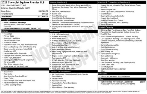 Used 2022 Chevrolet Equinox Premier image 5