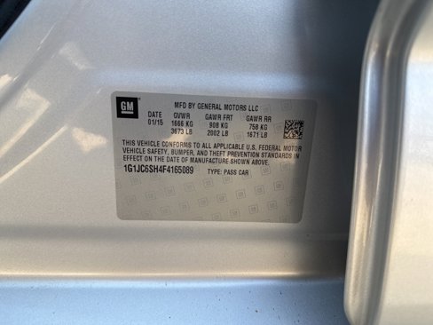 Used 2015 Chevrolet Sonic LT image 22