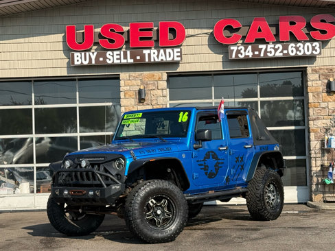 Used 2016 Jeep Wrangler Unlimited Sport w/ Quick Order Package 24S image 1