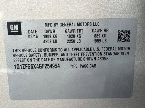 Used 2016 Chevrolet Malibu LT image 8