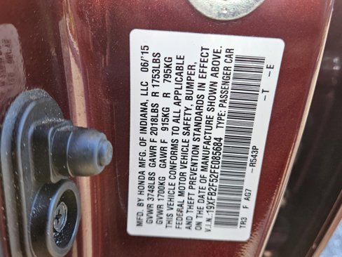 Used 2015 Honda Civic LX image 19