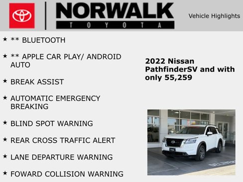 Used 2022 Nissan Pathfinder SV image 10