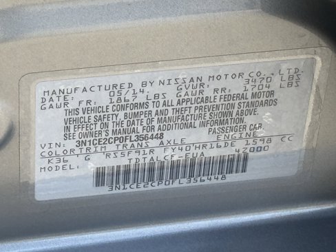 Used 2015 Nissan Versa Note S image 35