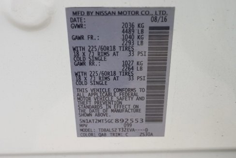 Used 2016 Nissan Rogue SL w/ SL Premium Package image 33